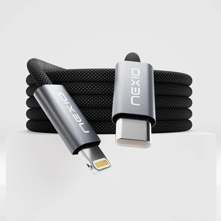 NEXIO FLARE 27W USB-C to Lightning Fast Charging Cable (1.0m)